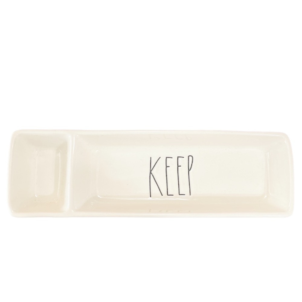NEW Rae Dunn KEEP Desk Tray